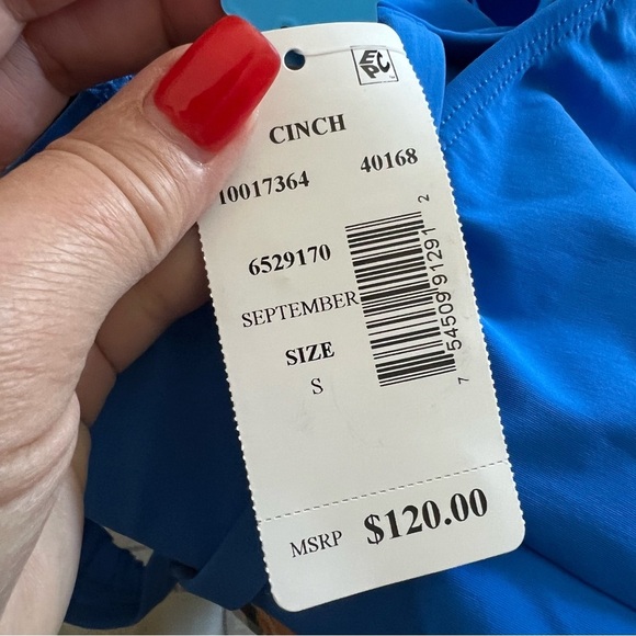 SkinnyDippers by Miraclesuit one piece Swimsuit
Jelly Beans Cinch Ruffle S, NWT - Picture 4 of 14